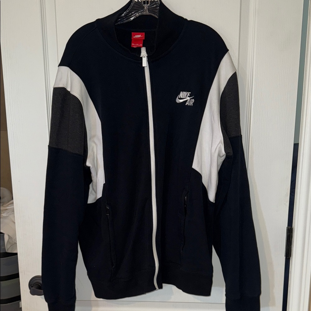 Nike Air Black and White Track Jacket